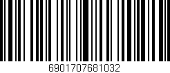 Código de barras (EAN, GTIN, SKU, ISBN): '6901707681032'