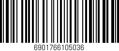 Código de barras (EAN, GTIN, SKU, ISBN): '6901766105036'