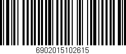 Código de barras (EAN, GTIN, SKU, ISBN): '6902015102615'