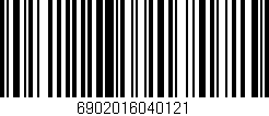 Código de barras (EAN, GTIN, SKU, ISBN): '6902016040121'