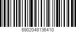 Código de barras (EAN, GTIN, SKU, ISBN): '6902048136410'