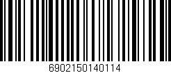 Código de barras (EAN, GTIN, SKU, ISBN): '6902150140114'