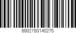 Código de barras (EAN, GTIN, SKU, ISBN): '6902150140275'