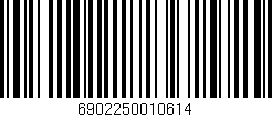 Código de barras (EAN, GTIN, SKU, ISBN): '6902250010614'