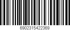 Código de barras (EAN, GTIN, SKU, ISBN): '6902315422369'