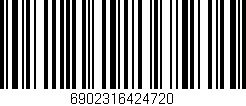 Código de barras (EAN, GTIN, SKU, ISBN): '6902316424720'