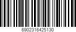 Código de barras (EAN, GTIN, SKU, ISBN): '6902316425130'