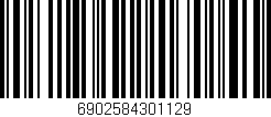 Código de barras (EAN, GTIN, SKU, ISBN): '6902584301129'