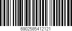 Código de barras (EAN, GTIN, SKU, ISBN): '6902585412121'
