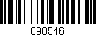 Código de barras (EAN, GTIN, SKU, ISBN): '690546'