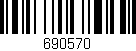 Código de barras (EAN, GTIN, SKU, ISBN): '690570'