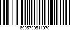 Código de barras (EAN, GTIN, SKU, ISBN): '6905790511078'