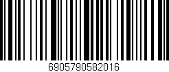 Código de barras (EAN, GTIN, SKU, ISBN): '6905790582016'