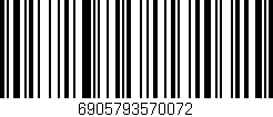Código de barras (EAN, GTIN, SKU, ISBN): '6905793570072'