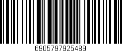 Código de barras (EAN, GTIN, SKU, ISBN): '6905797925489'