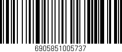Código de barras (EAN, GTIN, SKU, ISBN): '6905851005737'