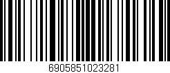Código de barras (EAN, GTIN, SKU, ISBN): '6905851023281'