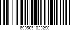 Código de barras (EAN, GTIN, SKU, ISBN): '6905851023298'