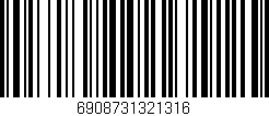 Código de barras (EAN, GTIN, SKU, ISBN): '6908731321316'
