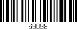 Código de barras (EAN, GTIN, SKU, ISBN): '69098'