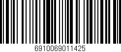 Código de barras (EAN, GTIN, SKU, ISBN): '6910069011425'