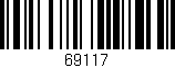 Código de barras (EAN, GTIN, SKU, ISBN): '69117'