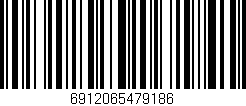 Código de barras (EAN, GTIN, SKU, ISBN): '6912065479186'