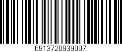 Código de barras (EAN, GTIN, SKU, ISBN): '6913720939007'
