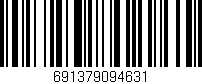 Código de barras (EAN, GTIN, SKU, ISBN): '691379094631'