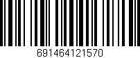 Código de barras (EAN, GTIN, SKU, ISBN): '691464121570'