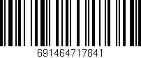 Código de barras (EAN, GTIN, SKU, ISBN): '691464717841'