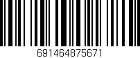 Código de barras (EAN, GTIN, SKU, ISBN): '691464875671'