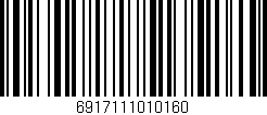 Código de barras (EAN, GTIN, SKU, ISBN): '6917111010160'