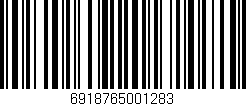 Código de barras (EAN, GTIN, SKU, ISBN): '6918765001283'