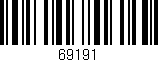 Código de barras (EAN, GTIN, SKU, ISBN): '69191'