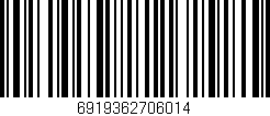 Código de barras (EAN, GTIN, SKU, ISBN): '6919362706014'