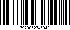 Código de barras (EAN, GTIN, SKU, ISBN): '6920052745947'