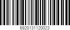 Código de barras (EAN, GTIN, SKU, ISBN): '6920131120023'