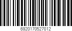 Código de barras (EAN, GTIN, SKU, ISBN): '6920170527012'