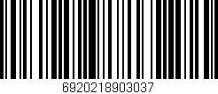 Código de barras (EAN, GTIN, SKU, ISBN): '6920218903037'