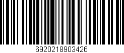 Código de barras (EAN, GTIN, SKU, ISBN): '6920218903426'