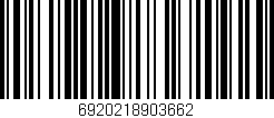 Código de barras (EAN, GTIN, SKU, ISBN): '6920218903662'