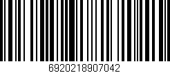 Código de barras (EAN, GTIN, SKU, ISBN): '6920218907042'
