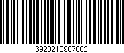 Código de barras (EAN, GTIN, SKU, ISBN): '6920218907882'