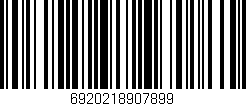 Código de barras (EAN, GTIN, SKU, ISBN): '6920218907899'