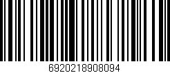 Código de barras (EAN, GTIN, SKU, ISBN): '6920218908094'