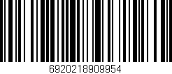 Código de barras (EAN, GTIN, SKU, ISBN): '6920218909954'