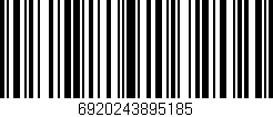 Código de barras (EAN, GTIN, SKU, ISBN): '6920243895185'