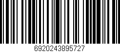 Código de barras (EAN, GTIN, SKU, ISBN): '6920243895727'
