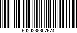 Código de barras (EAN, GTIN, SKU, ISBN): '6920388607674'